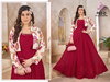 P62 A To D By Poonam Natural Crepe Wholesale Gown With Jacket In India
